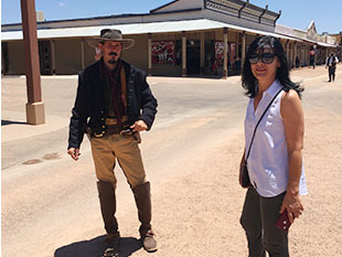 Image from Allen street in Tombstone.