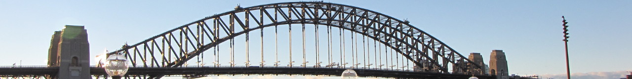 The harbour bridge