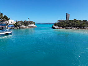 The image from the Blue Lagoon Island