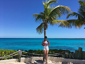 The image from the Blue Lagoon Island