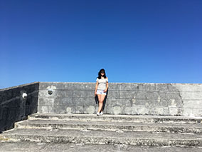 Images with cannon from fort Charlotte