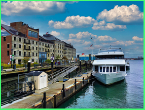 An image of Boston Harbor