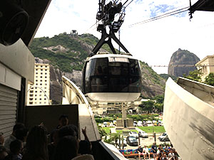 The image of Sugarloaf mountain.