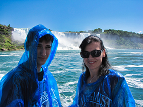 The image from Niagara Falls