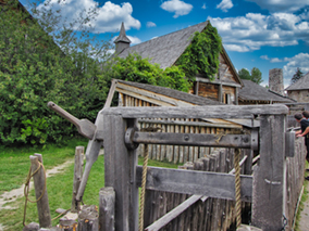 The image from Huron Indian Village