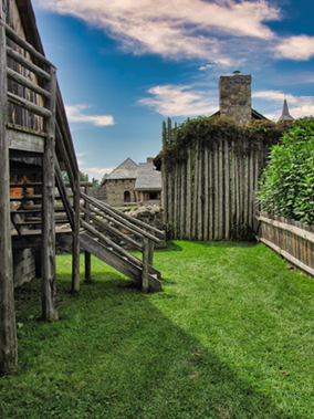 The image from Huron Indian Village