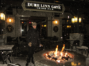 The image from Whistler village