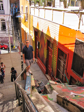 An image of Valpaiso from our Chile album