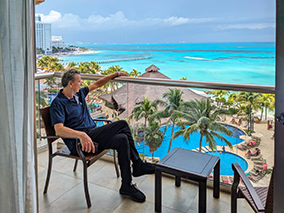 An image from the beach Cancun