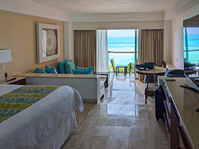 An image from the beach Cancun