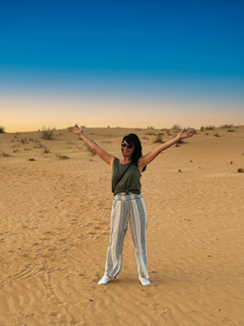 Images from Dubai desert tour