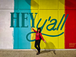 The image from Houston