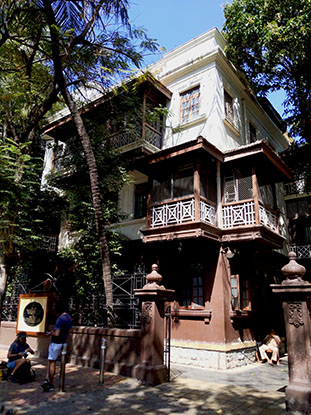 Image from Ghandi house