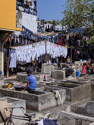 Image from the hand-wash place
