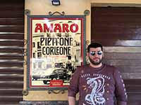 One of local cafee bars in Corleone