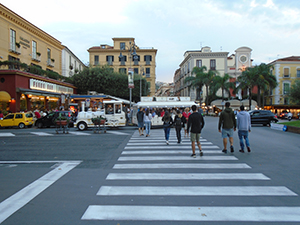 Sorento, touristic area on the hill