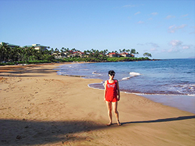 An image from Maui beach