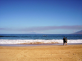 An image from Maui beach