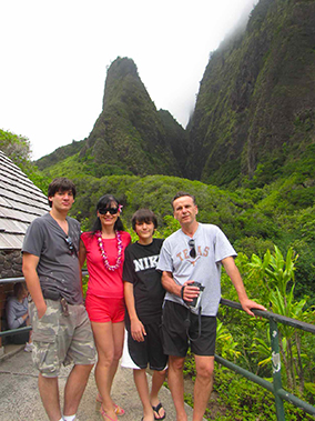 An image from Maui rainforest