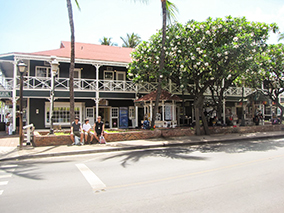 An image from Lahaina Maui