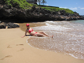 An image from Maui beach