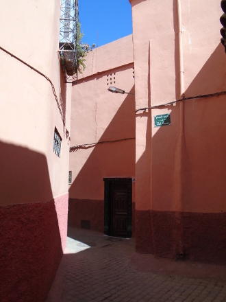 Kasbah street detail