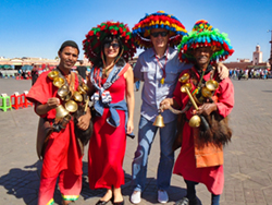 An image from Marrakesh