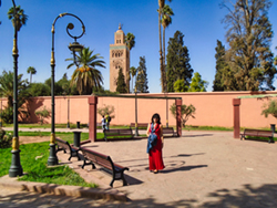 An image from Marrakesh