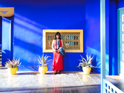 An image from the Majorelle Garden