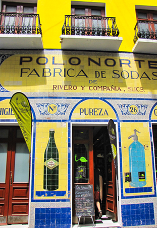 The image from old San Juan, Puerto Rico