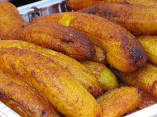 The image from old San Juan restaurant, Puerto Rico