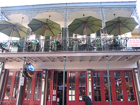 An image from New Orleans French quarter from our Album