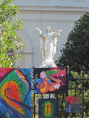 An image from New Orleans French quarter from our Album
