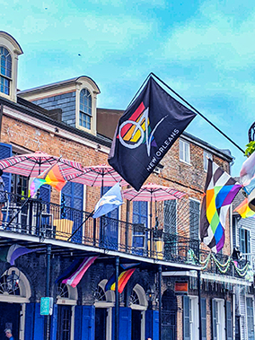 An image from New Orleans French quarter from our Album