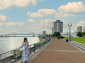 An image from New Orleans French quarter from our Album
