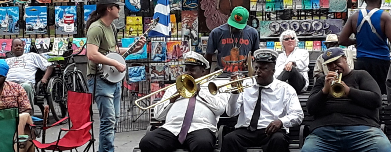 An image from New Orleans downtown