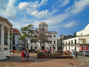 An image from Casco Viejo, Panama City