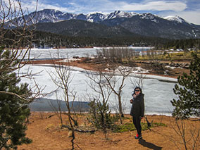 An image from our trip to the top of Pikes Peak