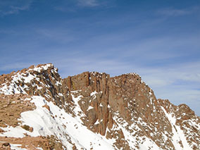 An image from our trip to the top of Pikes Peak