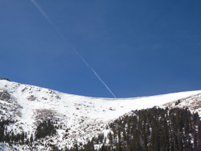 An image from our trip to the top of Pikes Peak