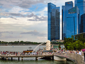 Singapore oficial mascot - The Merlion.
