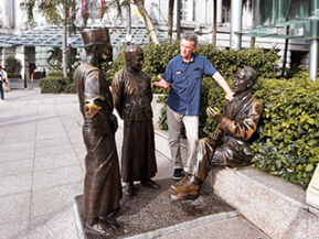 Images of Singapore river walk