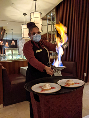 The image from the stake house