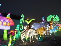 Houston lights Magical animal world.