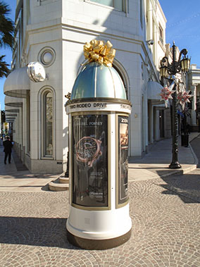 An image from Rodeo Drive in Los Angeles