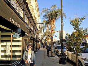An image from Pasadena in Los Angeles