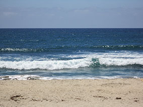 An image from Carlsbad beach