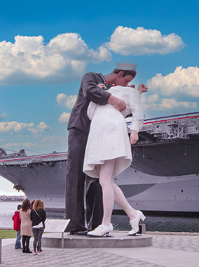 An image from San Diego street walk