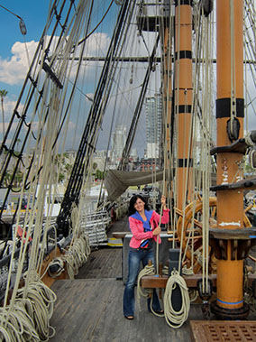 An image from San Diego street walk